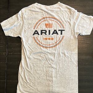 Ariat Men's Light Gray Graphic Tee
